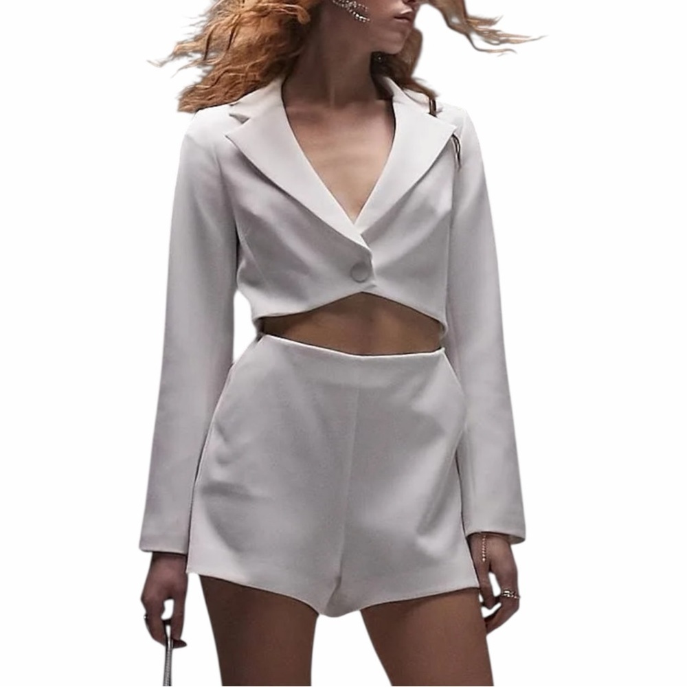 New Modern Femme Topshop Blazer Romper Size 8